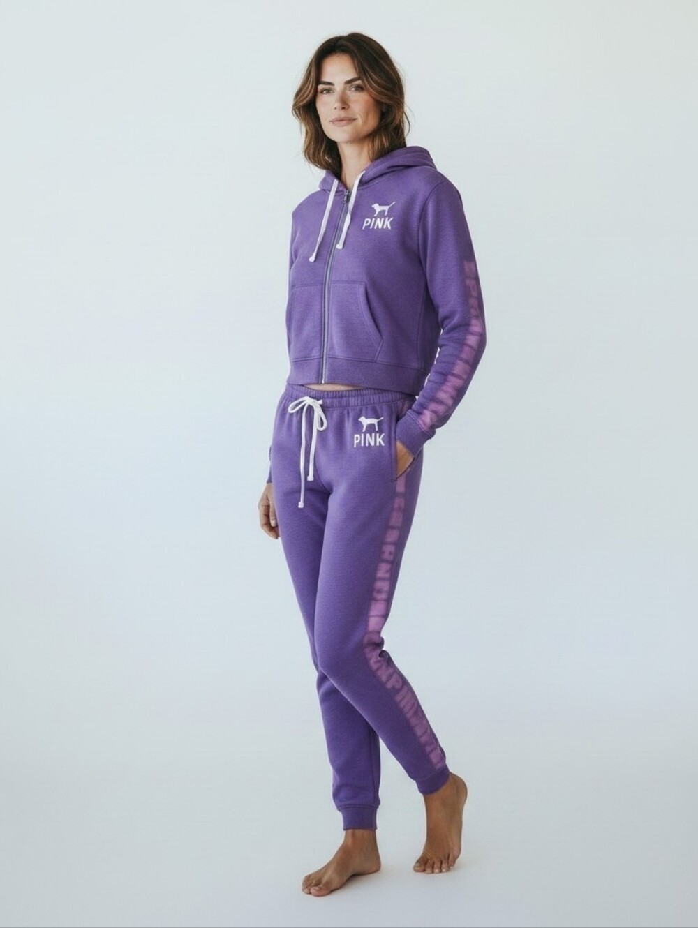 PINK Tie Dye Sweatsuit